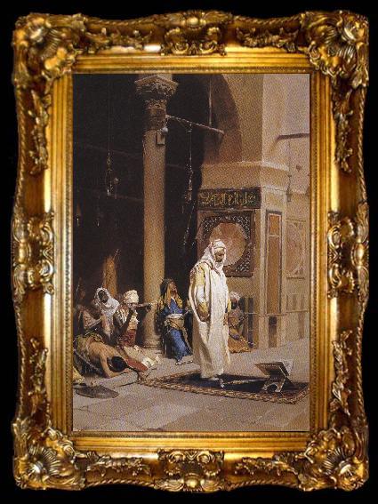 framed  Raphael Von Ambros Blessing the Arms, ta009-2